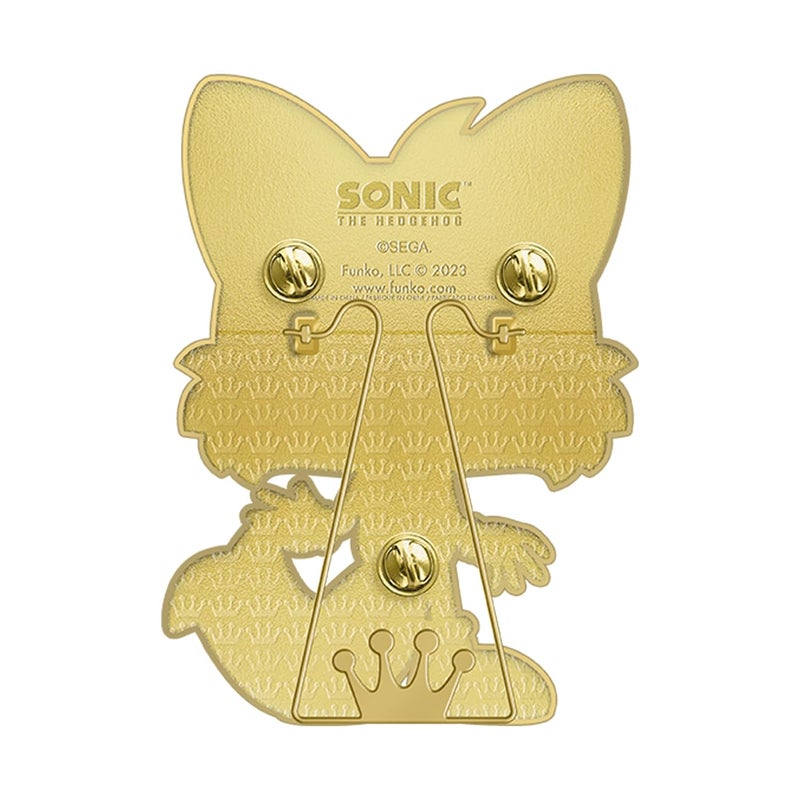 Funko Pop! Pin: Sonic The Hedgehog - Super Tails - Image 3